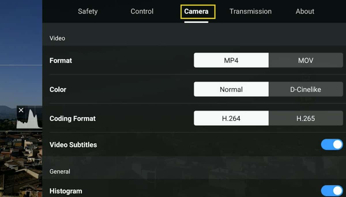 DJI Mini 3 Pro Camera Settings for Video VicVideoPic