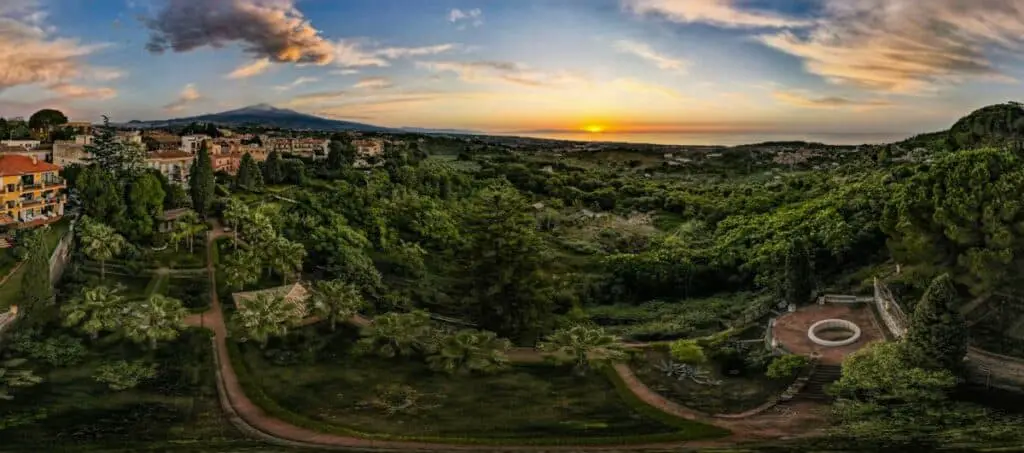 DJI Mini 3 Pro Panorama at sunrise