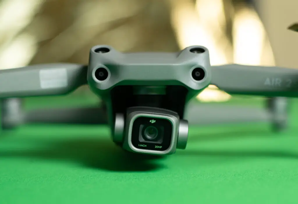 Front view of the DJI Air 2s