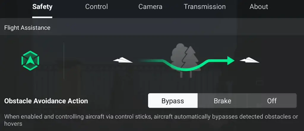 DJI Mini 4 Pro: Obstacle Avoidance Action