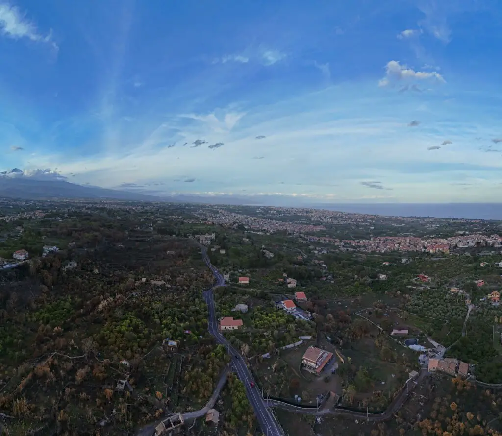 DJI Mini 4 Pro: Manual 48 MP panorama