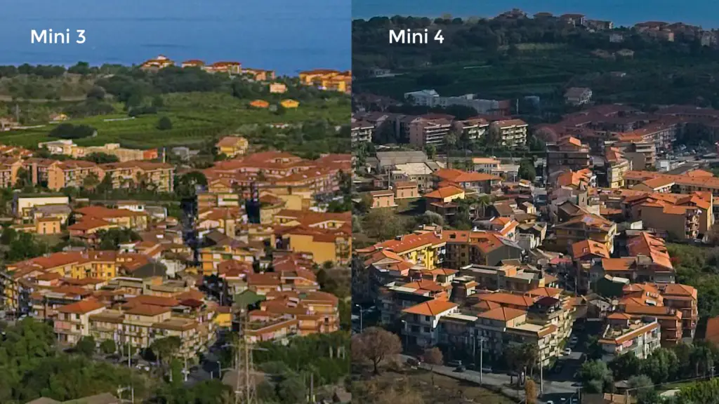 DJI Mini 4 Pro vs Mini 3 Pro: deep zoom photo comparison