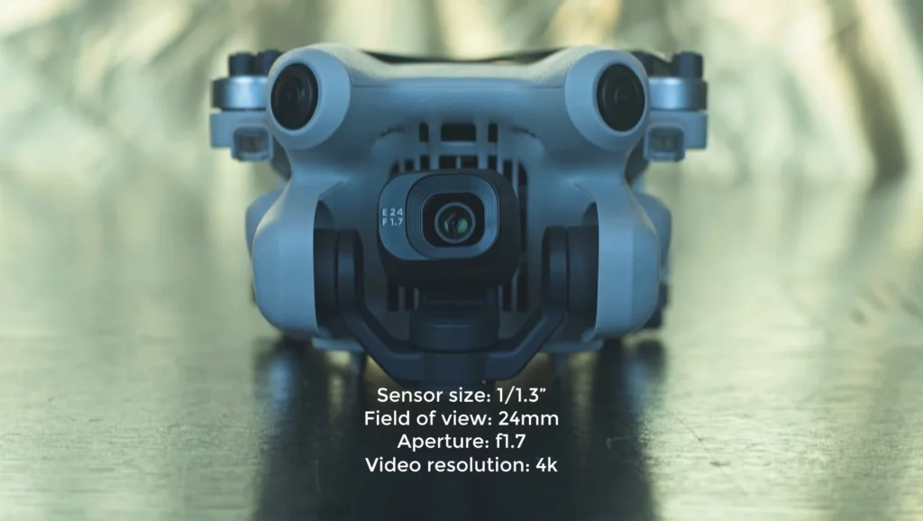 Video specs of the DJI Mini 4 Pro