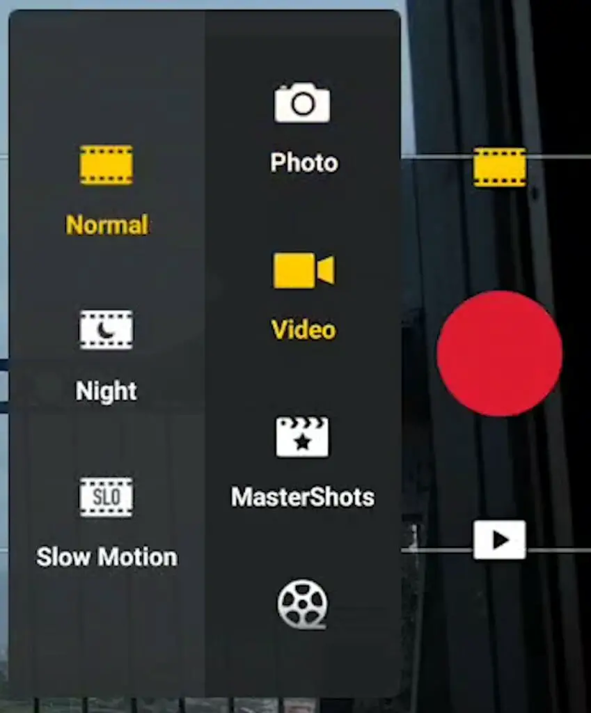 DJI Mini 4 Pro: the Video menu