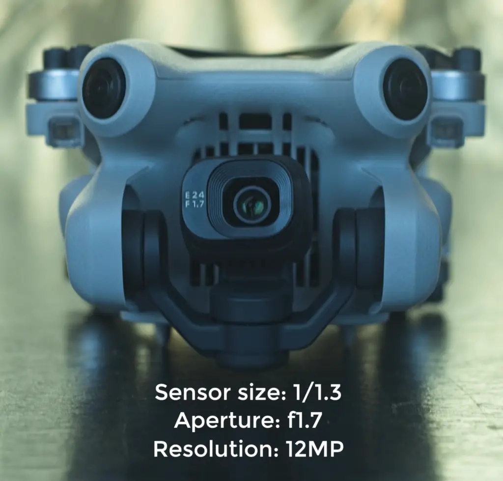 DJI Mini 4 Pro: Camera specs for photography